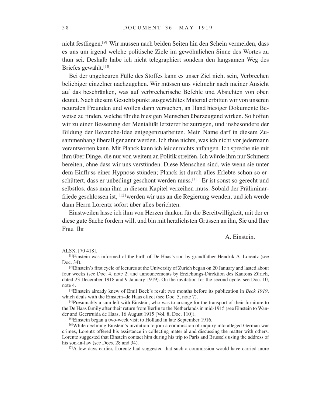 Volume 9: The Berlin Years: Correspondence January 1919-April 1920 page 58