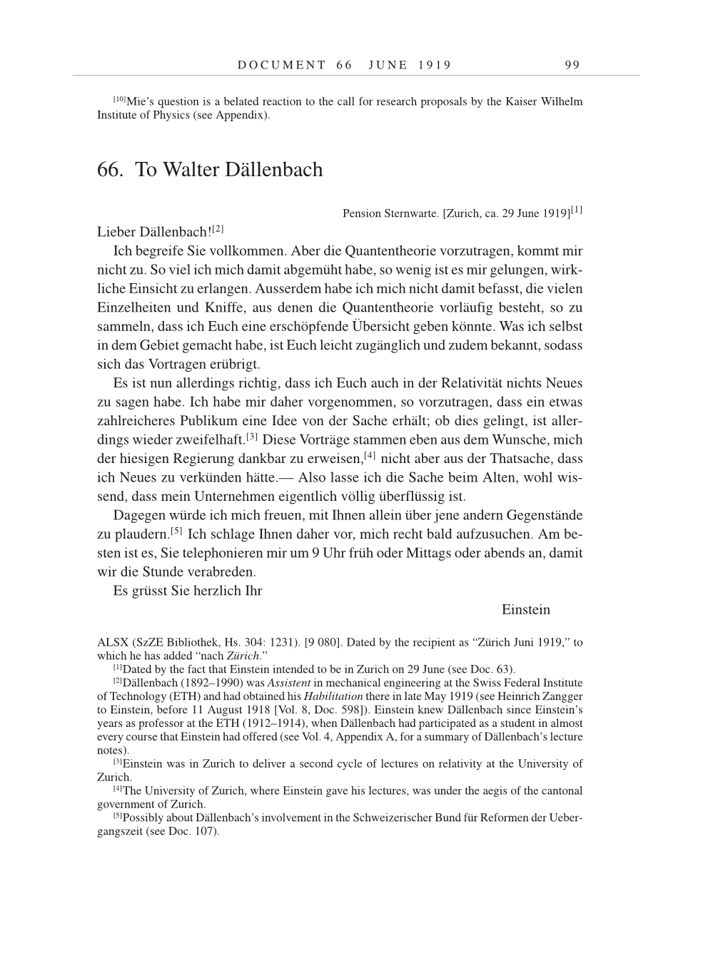 Volume 9: The Berlin Years: Correspondence January 1919-April 1920 page 99