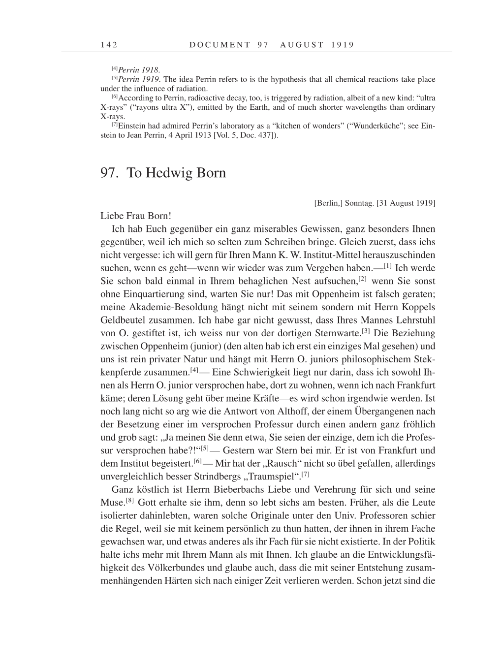 Volume 9: The Berlin Years: Correspondence January 1919-April 1920 page 142