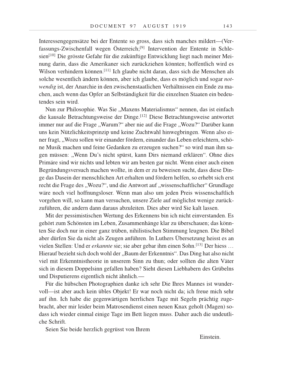 Volume 9: The Berlin Years: Correspondence January 1919-April 1920 page 143