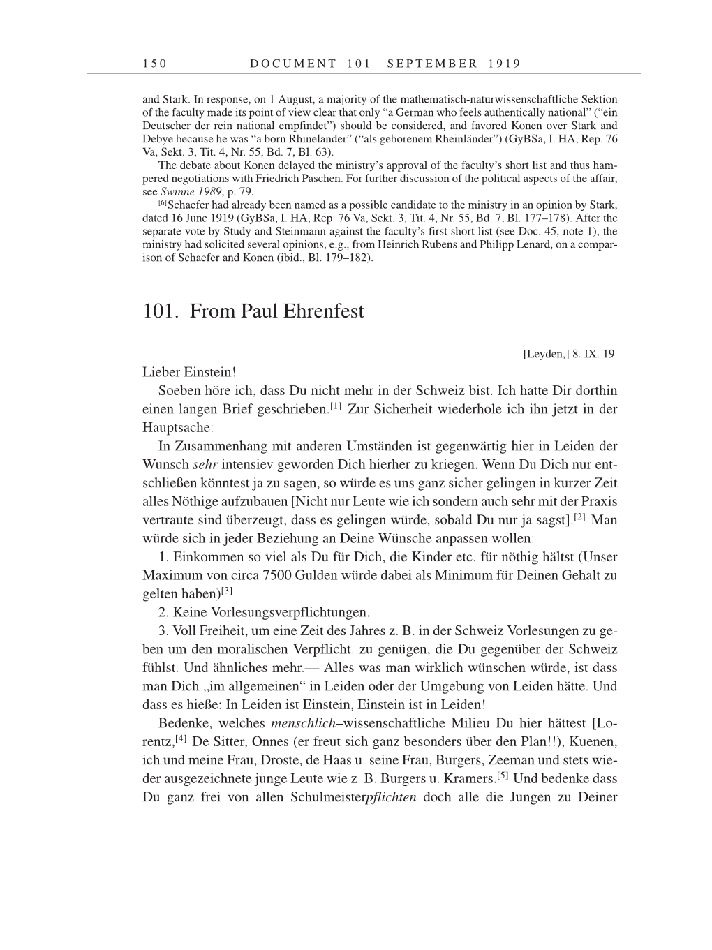 Volume 9: The Berlin Years: Correspondence January 1919-April 1920 page 150