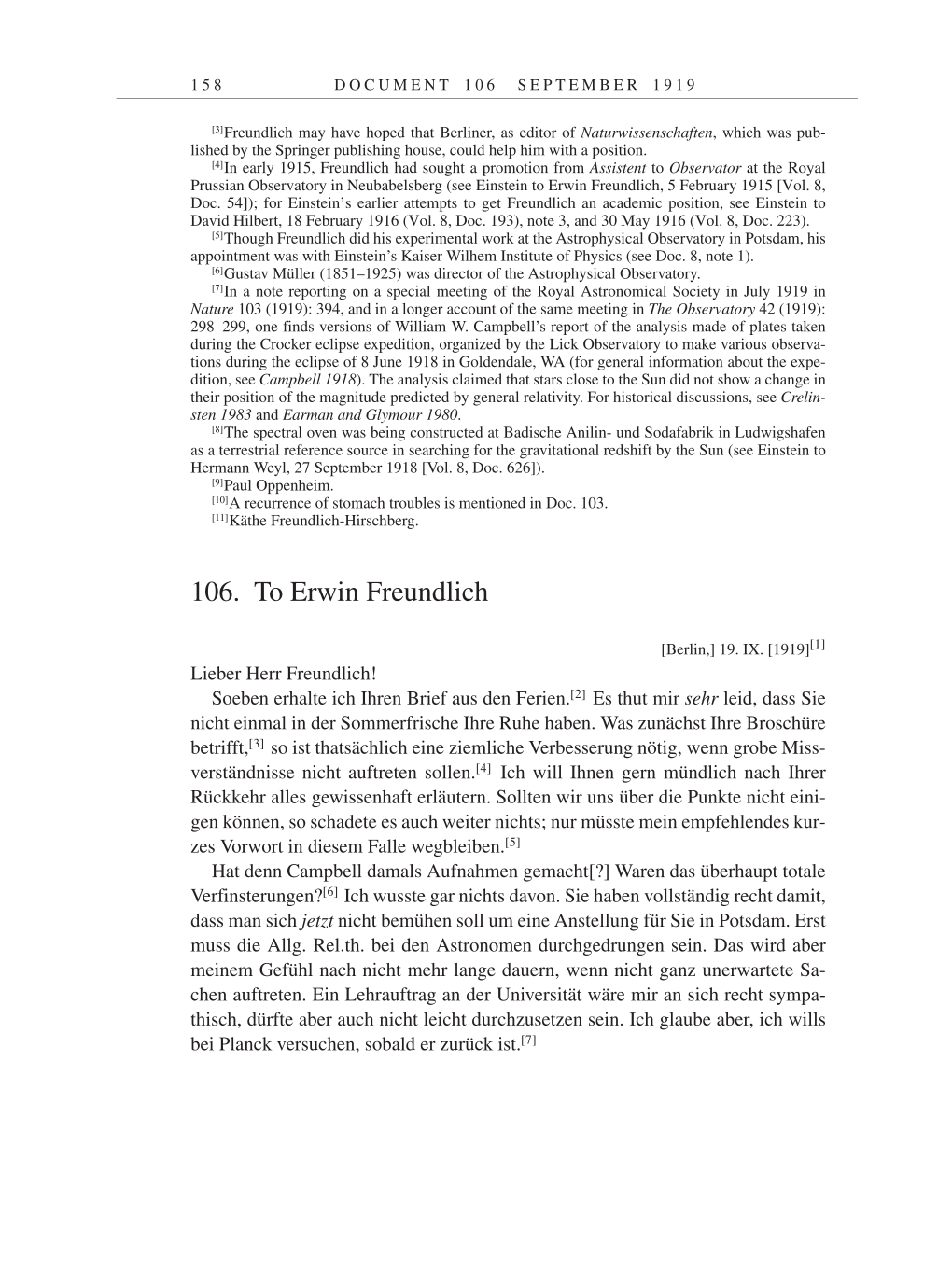 Volume 9: The Berlin Years: Correspondence January 1919-April 1920 page 158