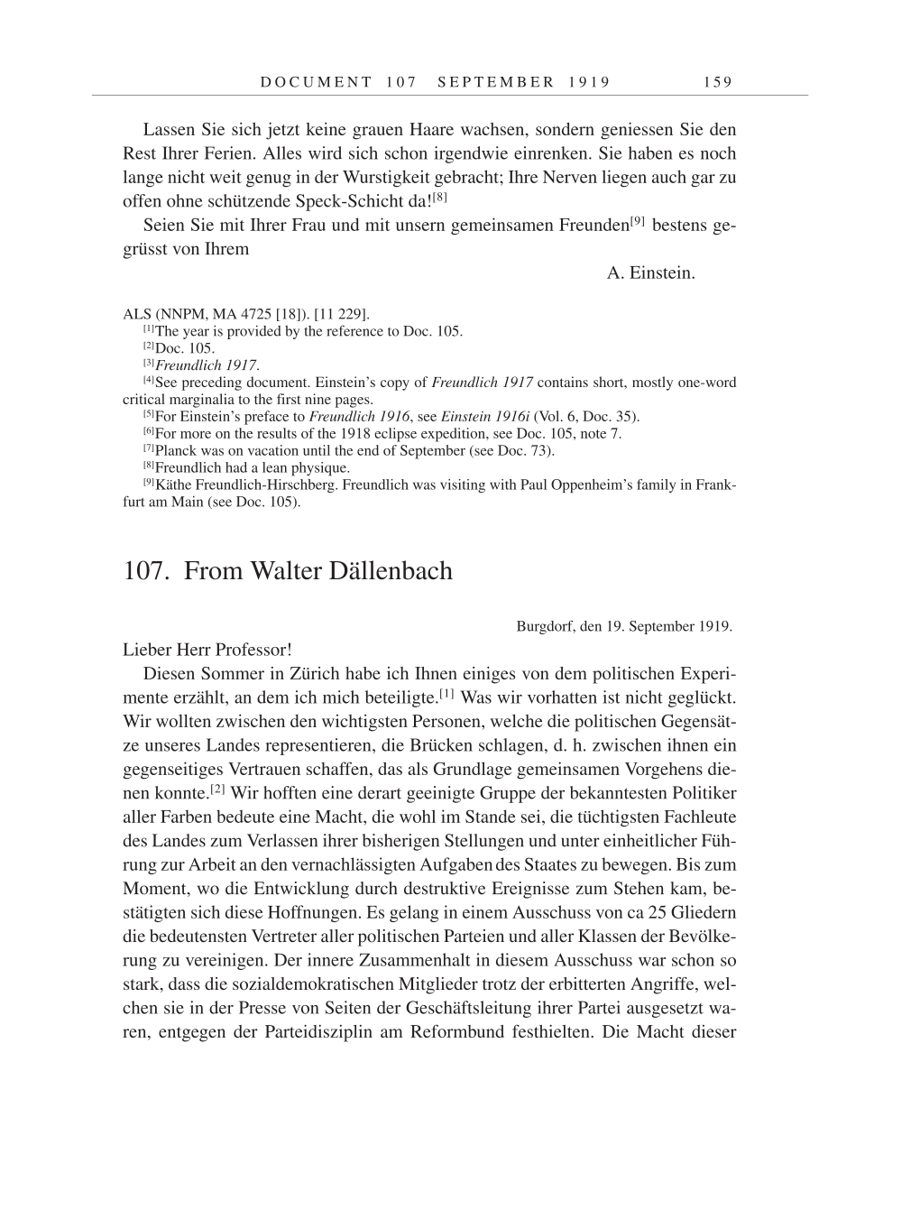 Volume 9: The Berlin Years: Correspondence January 1919-April 1920 page 159