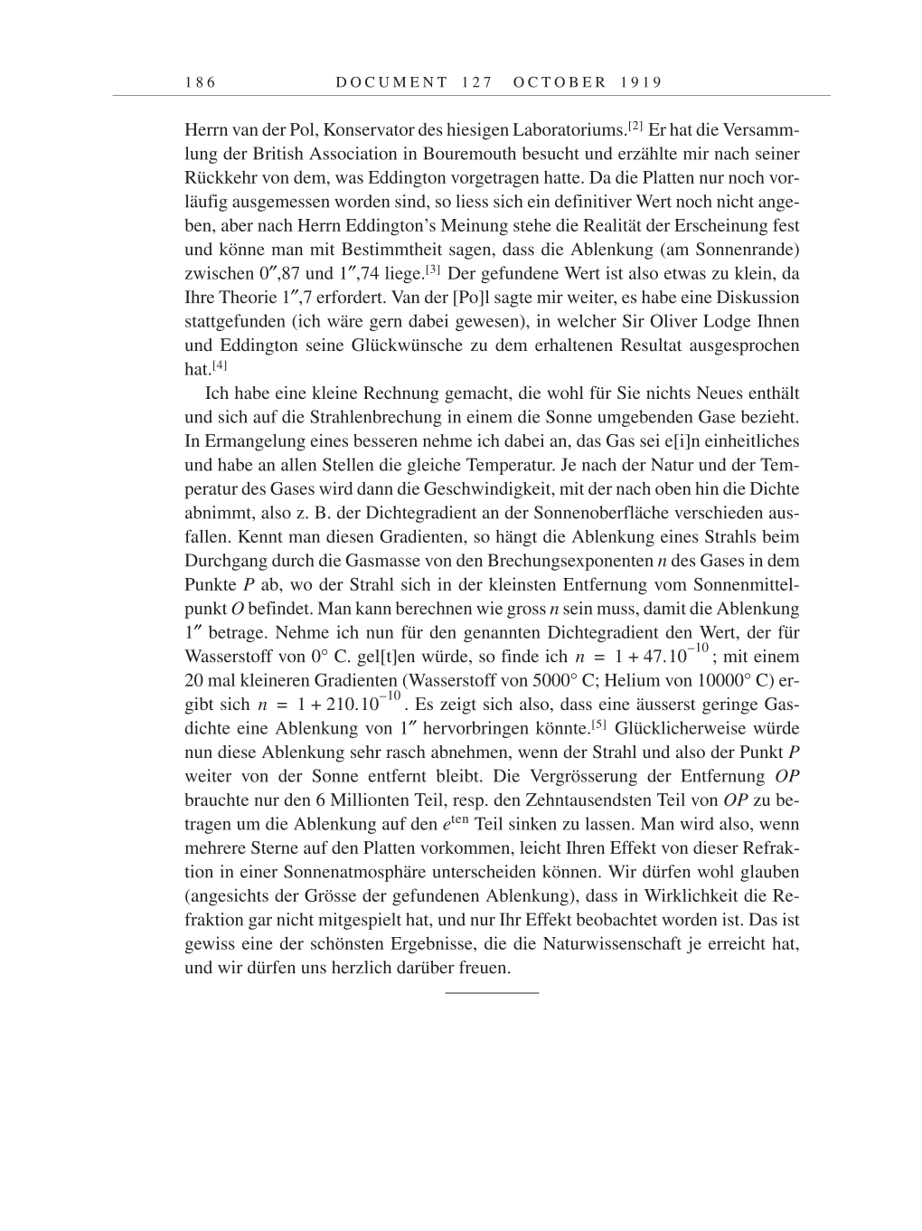 Volume 9: The Berlin Years: Correspondence January 1919-April 1920 page 186