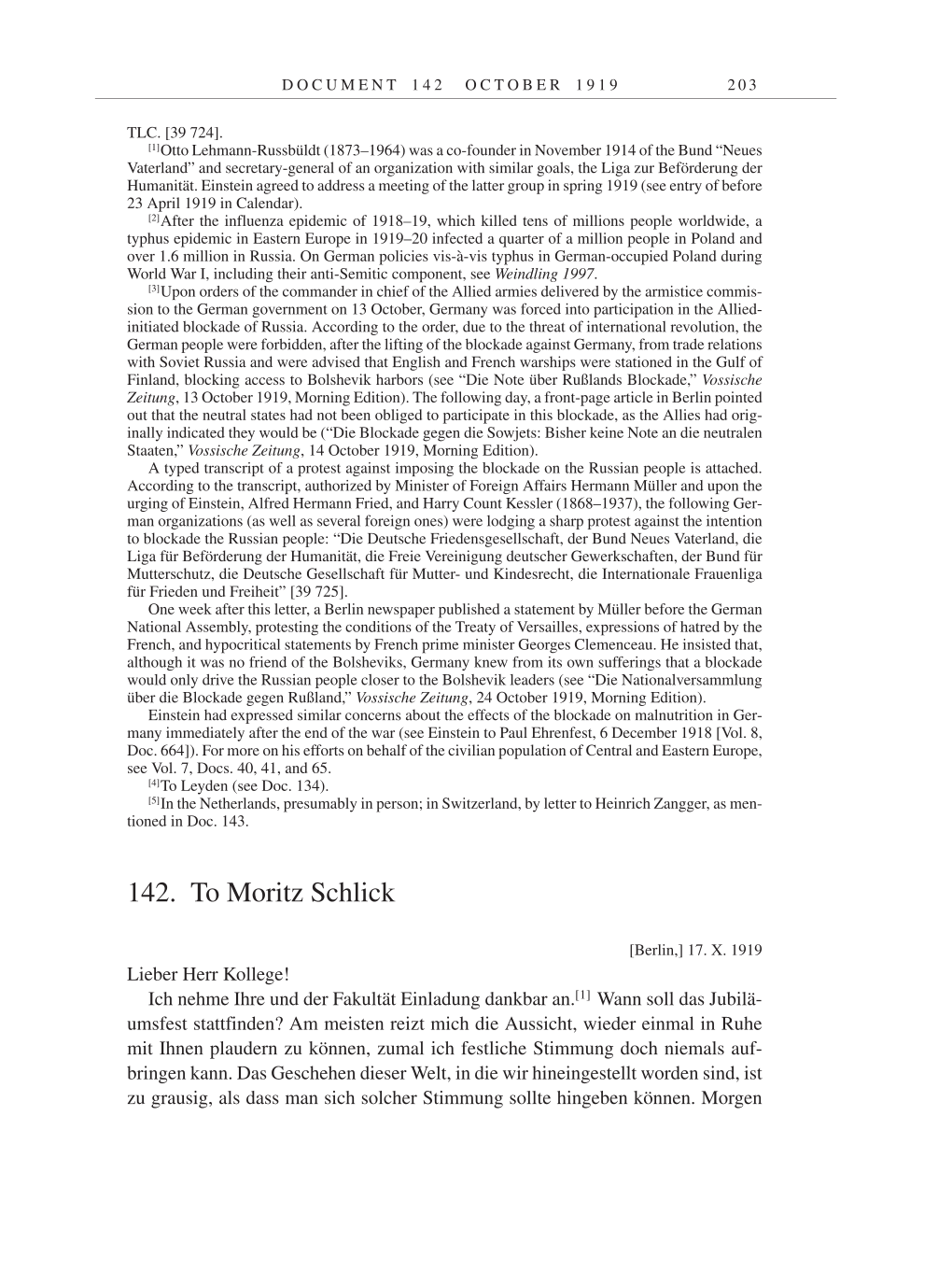 Volume 9: The Berlin Years: Correspondence January 1919-April 1920 page 203