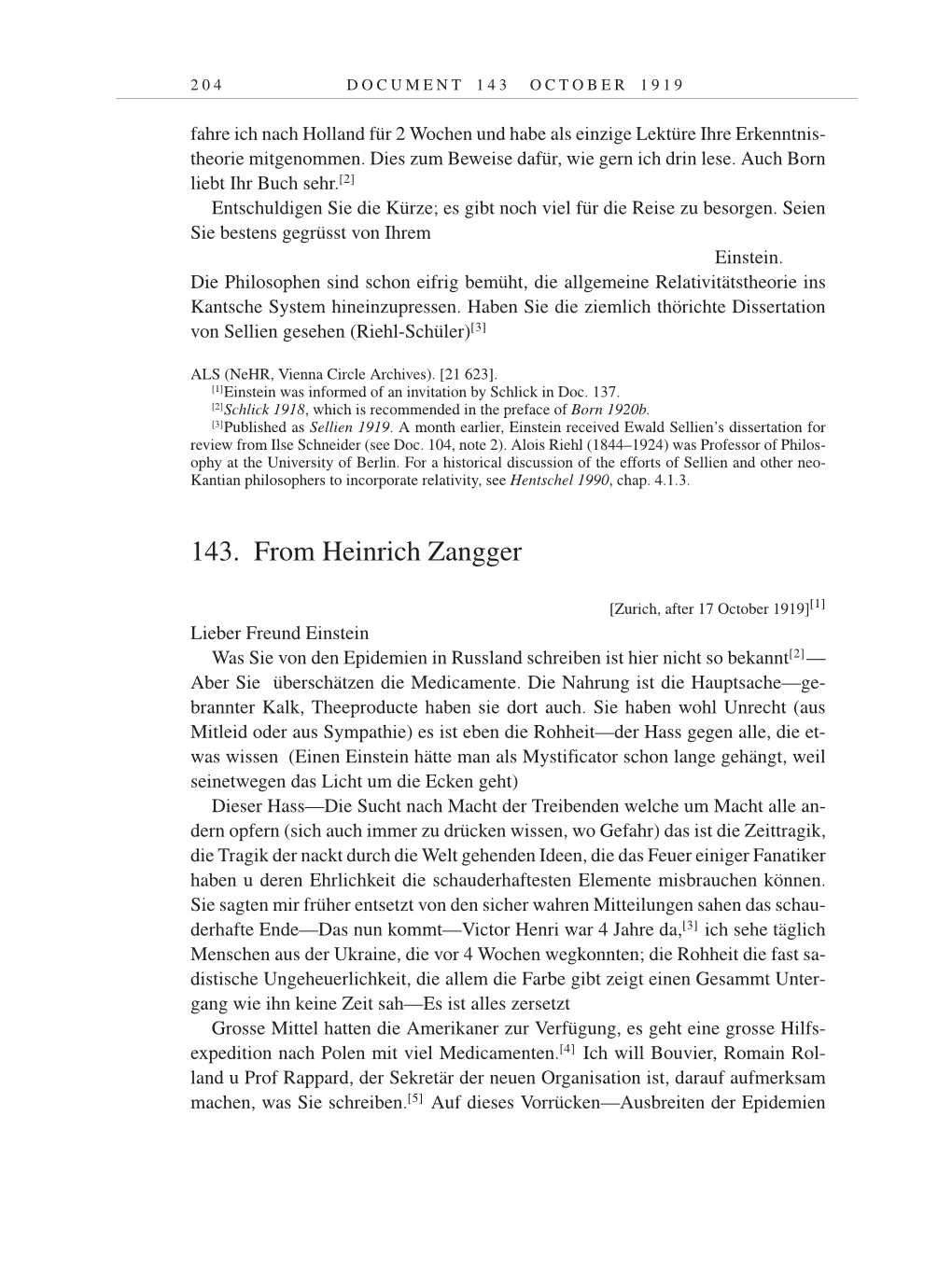 Volume 9: The Berlin Years: Correspondence January 1919-April 1920 page 204