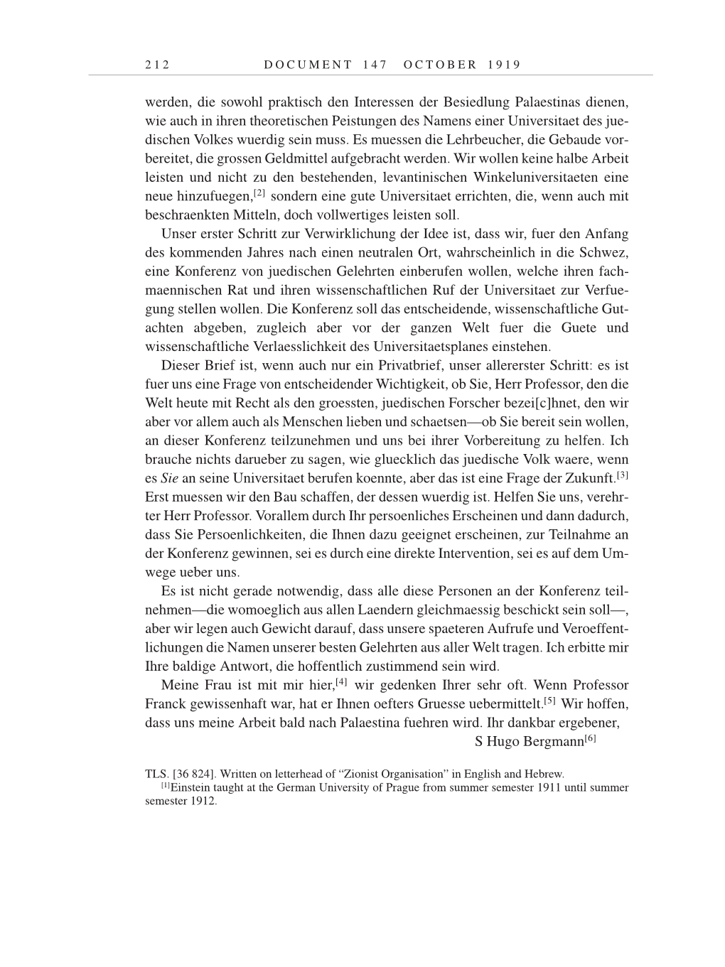 Volume 9: The Berlin Years: Correspondence January 1919-April 1920 page 212