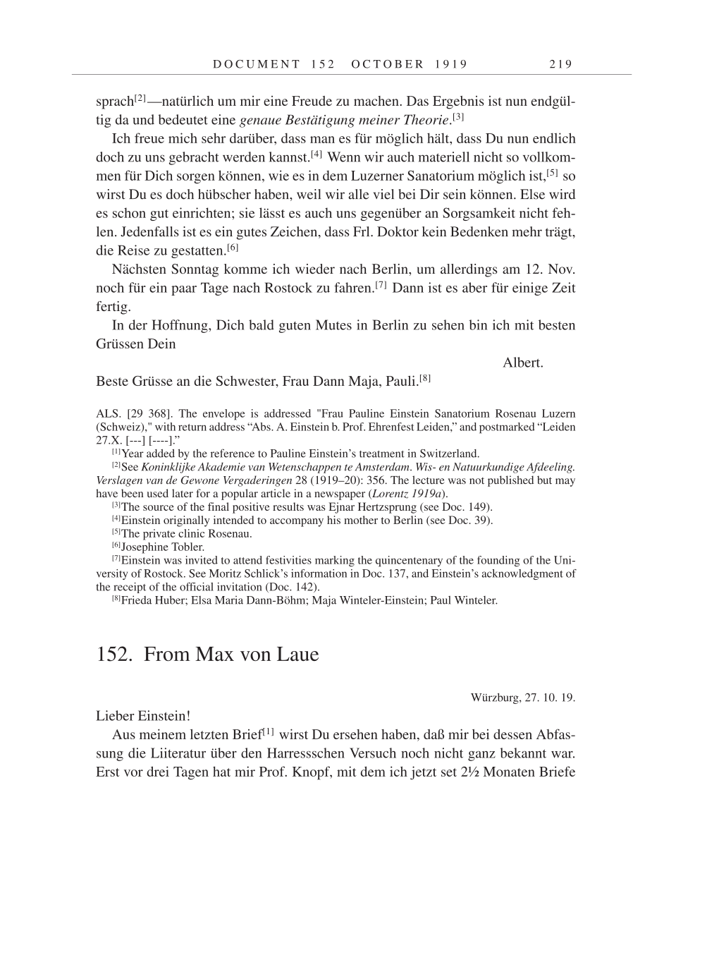 Volume 9: The Berlin Years: Correspondence January 1919-April 1920 page 219
