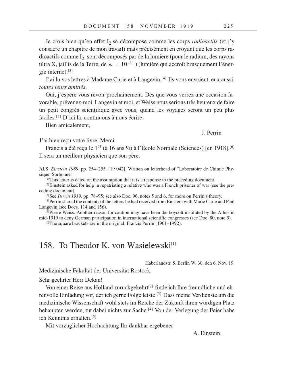 Volume 9: The Berlin Years: Correspondence January 1919-April 1920 page 225