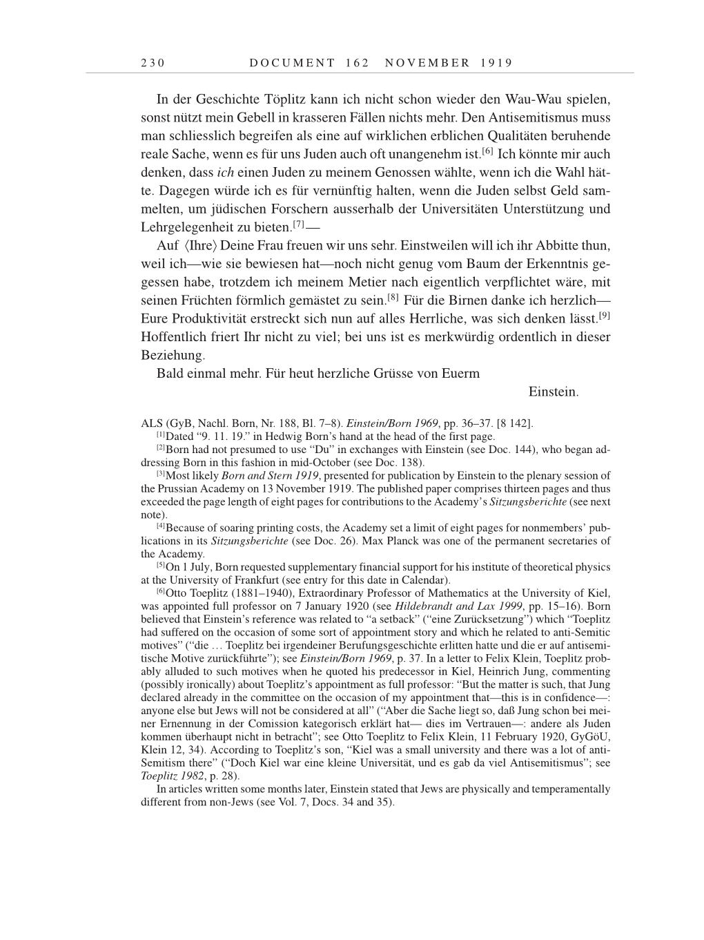 Volume 9: The Berlin Years: Correspondence January 1919-April 1920 page 230