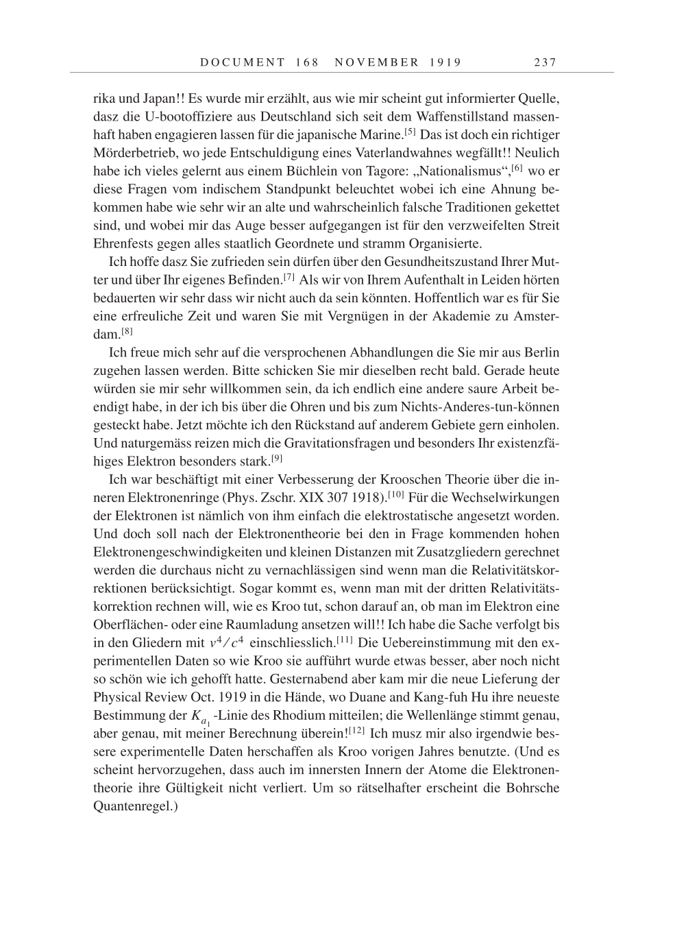 Volume 9: The Berlin Years: Correspondence January 1919-April 1920 page 237