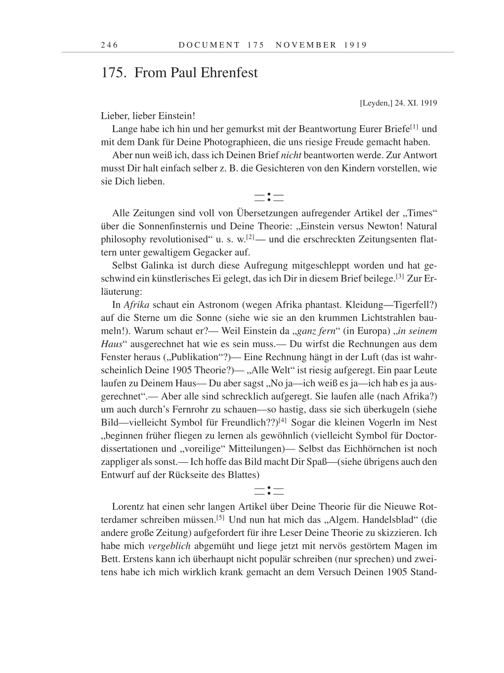 Volume 9: The Berlin Years: Correspondence January 1919-April 1920 page 246
