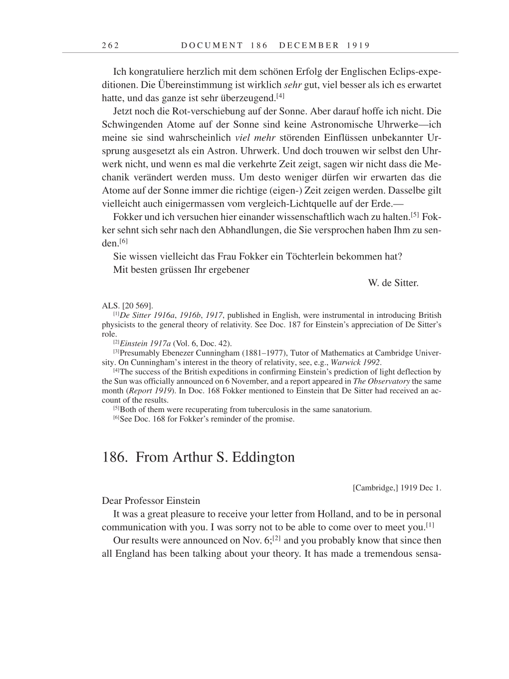 Volume 9: The Berlin Years: Correspondence January 1919-April 1920 page 262