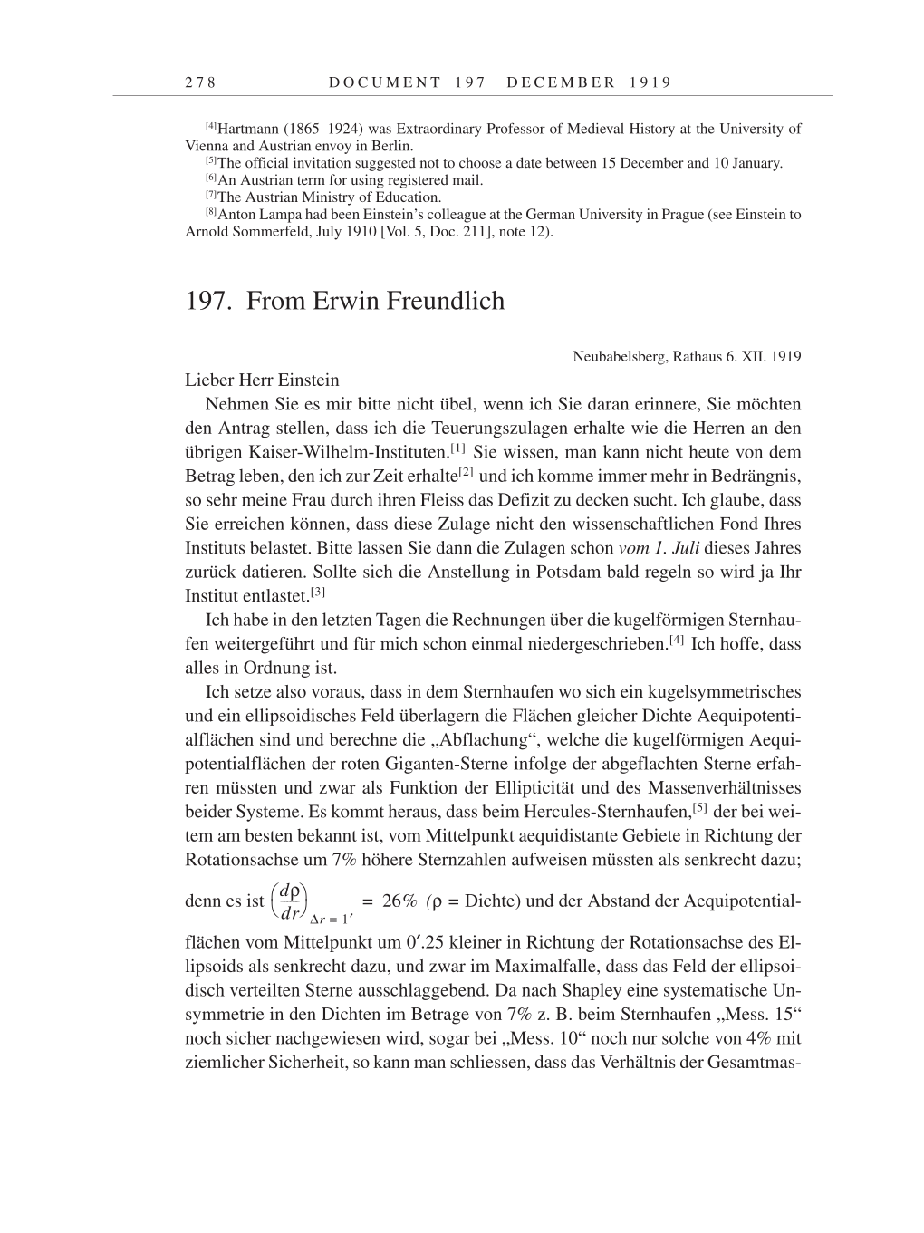 Volume 9: The Berlin Years: Correspondence January 1919-April 1920 page 278