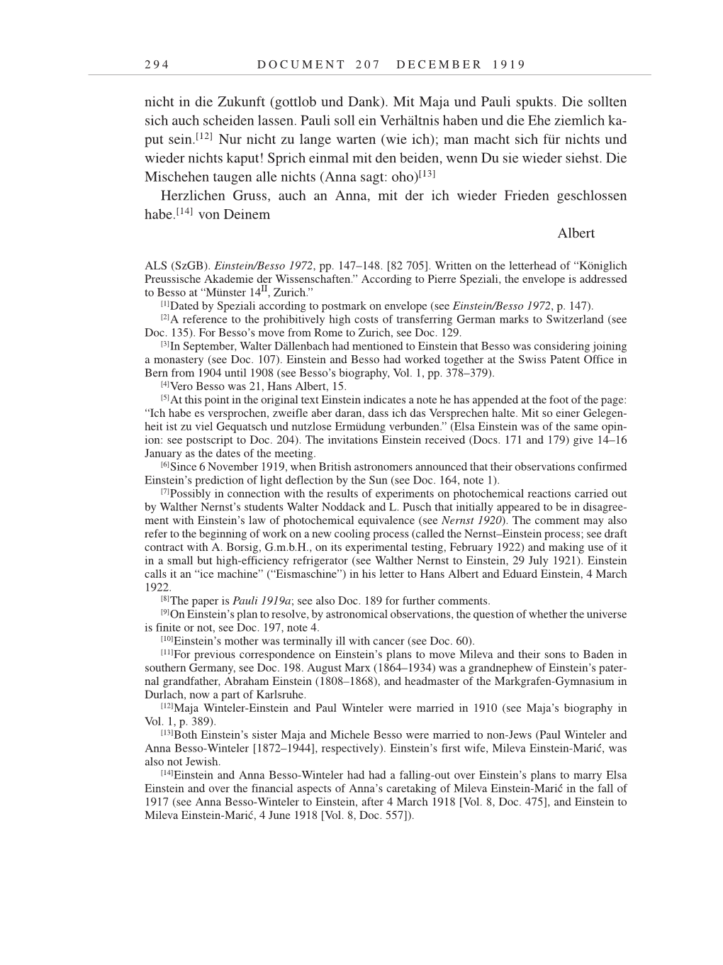 Volume 9: The Berlin Years: Correspondence January 1919-April 1920 page 294