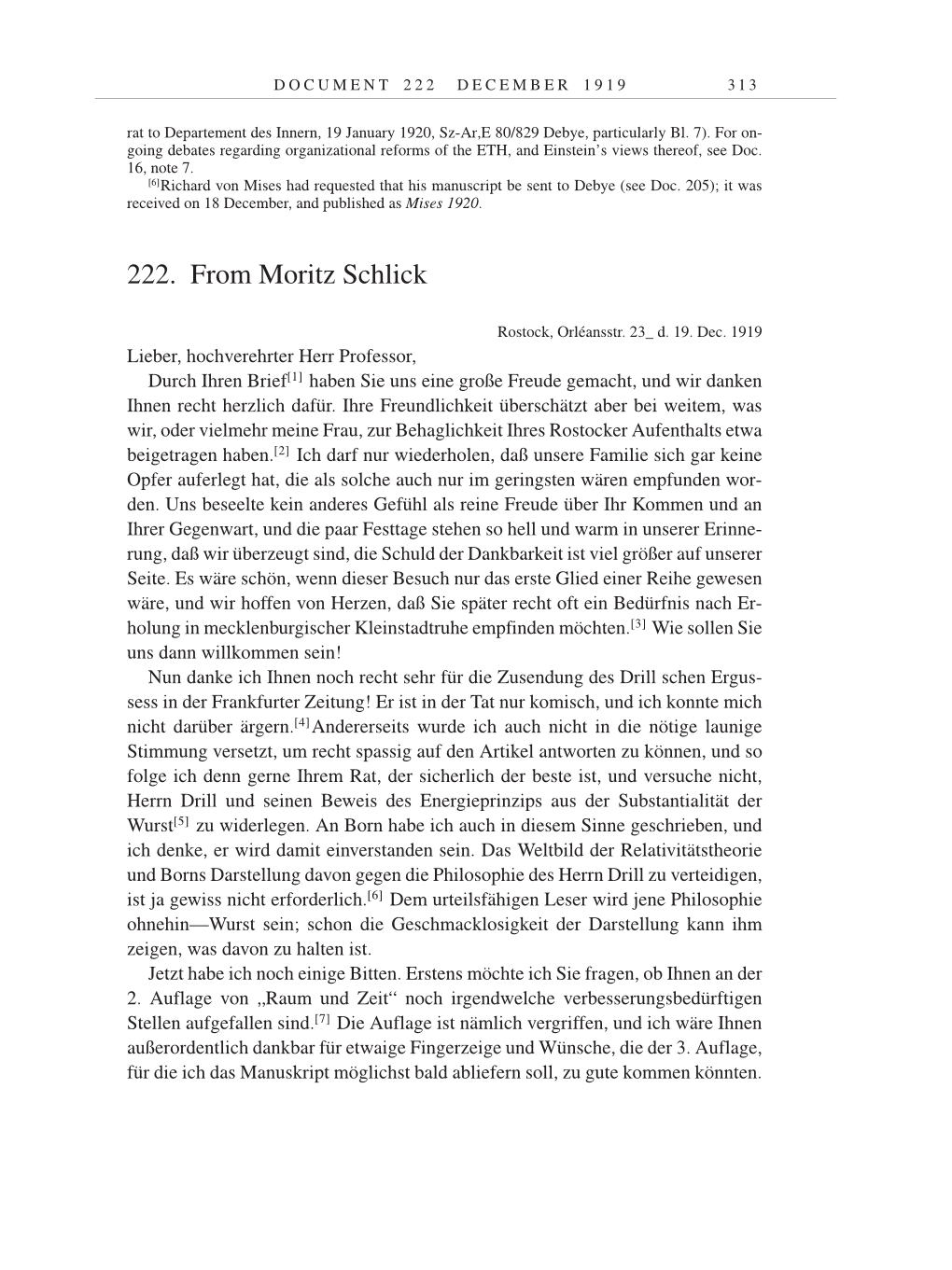 Volume 9: The Berlin Years: Correspondence January 1919-April 1920 page 313