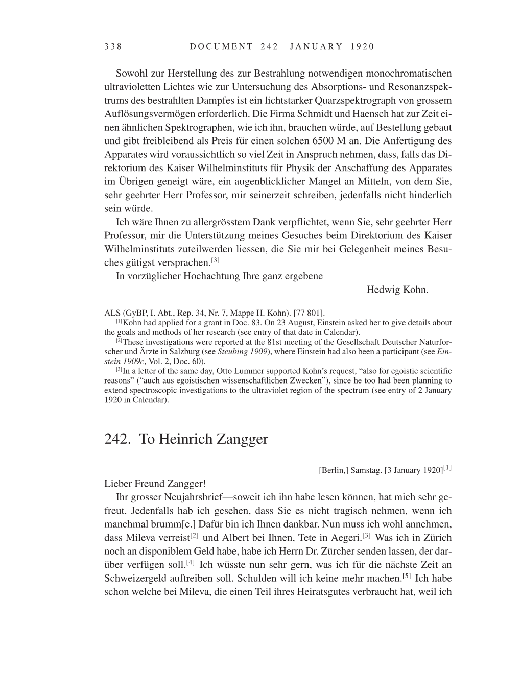 Volume 9: The Berlin Years: Correspondence January 1919-April 1920 page 338