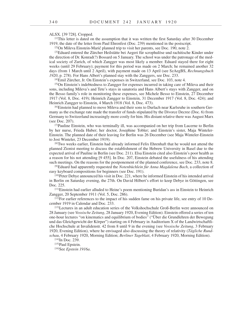 Volume 9: The Berlin Years: Correspondence January 1919-April 1920 page 340