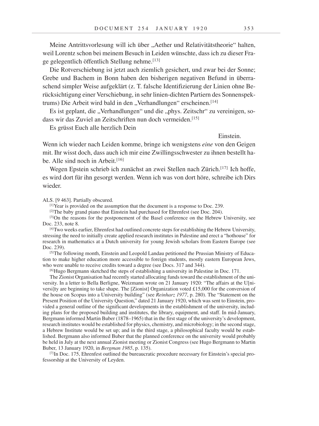 Volume 9: The Berlin Years: Correspondence January 1919-April 1920 page 353