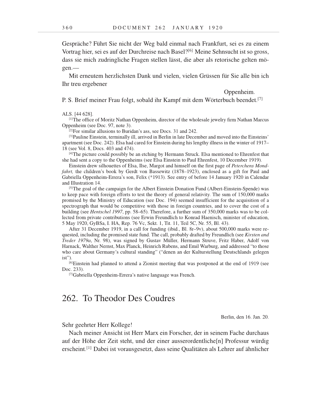 Volume 9: The Berlin Years: Correspondence January 1919-April 1920 page 360