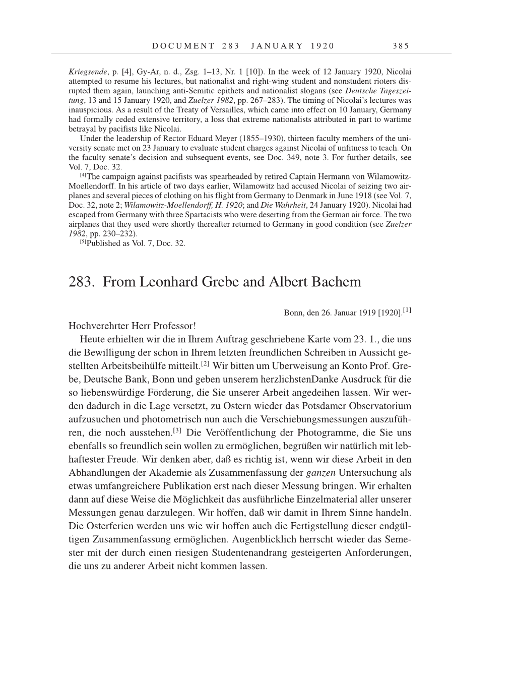 Volume 9: The Berlin Years: Correspondence January 1919-April 1920 page 385