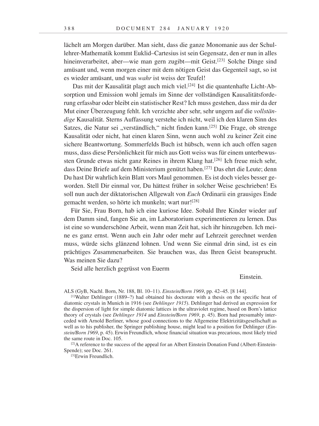 Volume 9: The Berlin Years: Correspondence January 1919-April 1920 page 388