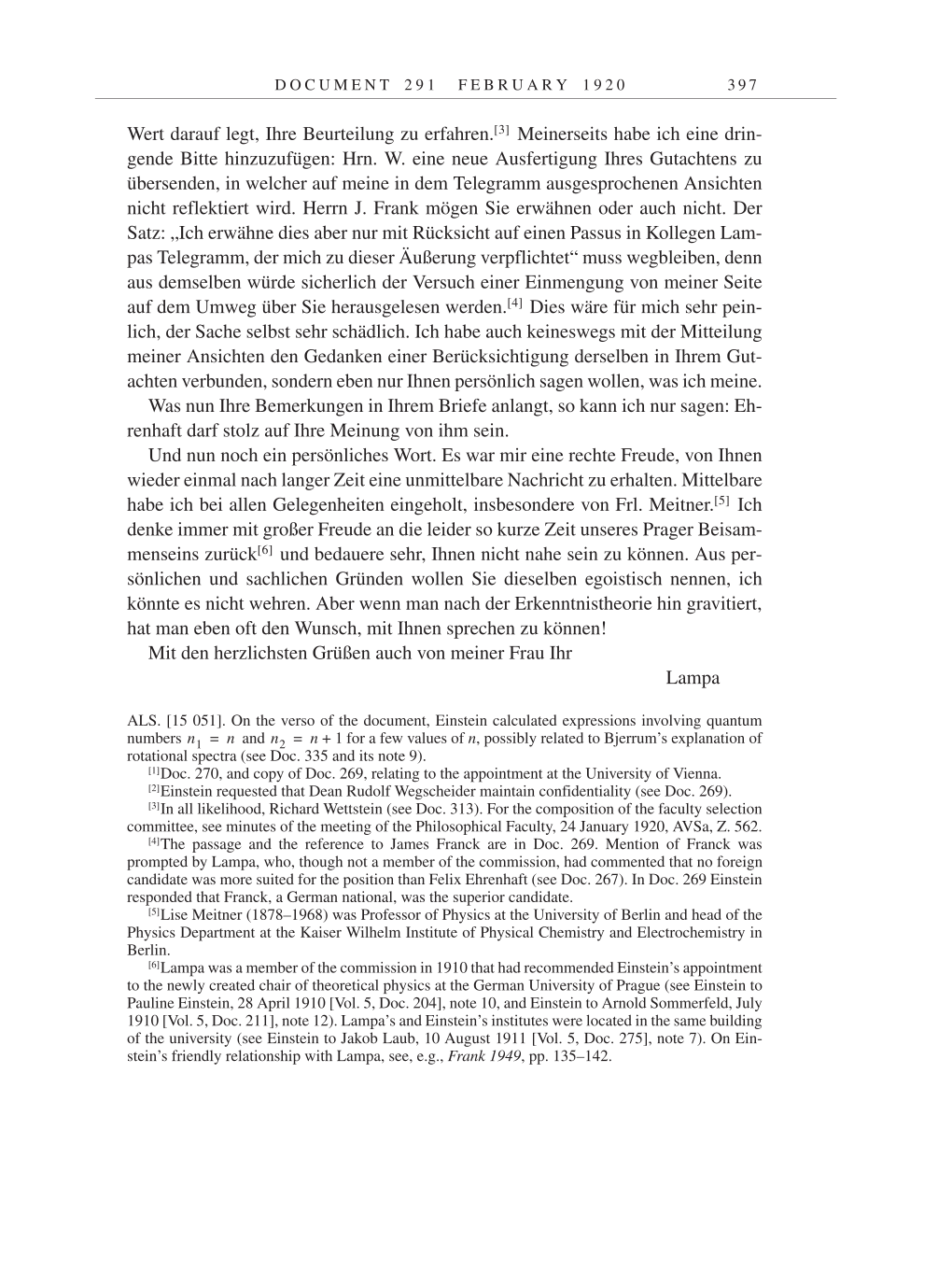 Volume 9: The Berlin Years: Correspondence January 1919-April 1920 page 397