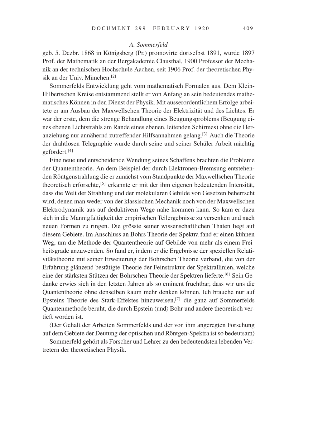 Volume 9: The Berlin Years: Correspondence January 1919-April 1920 page 409