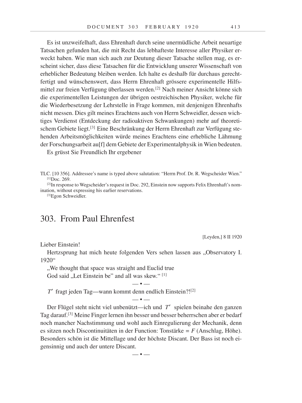 Volume 9: The Berlin Years: Correspondence January 1919-April 1920 page 413