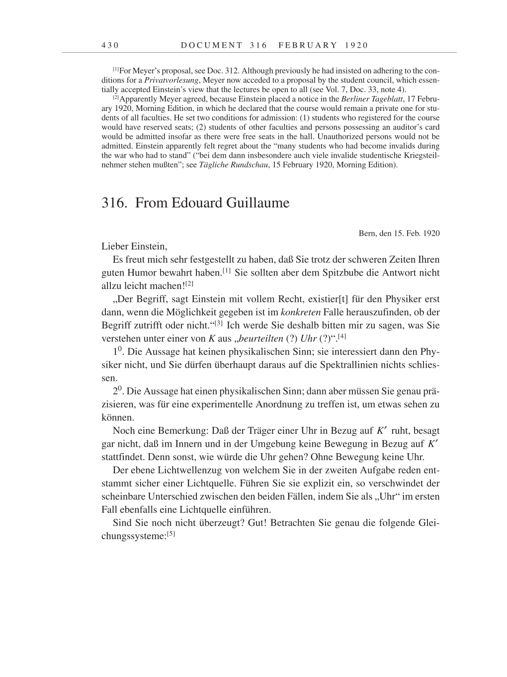 Volume 9: The Berlin Years: Correspondence January 1919-April 1920 page 430