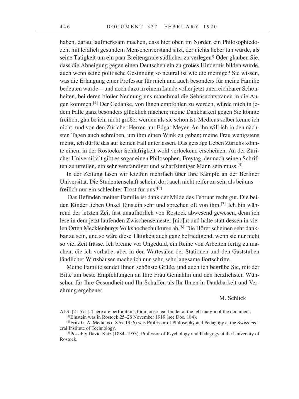 Volume 9: The Berlin Years: Correspondence January 1919-April 1920 page 446