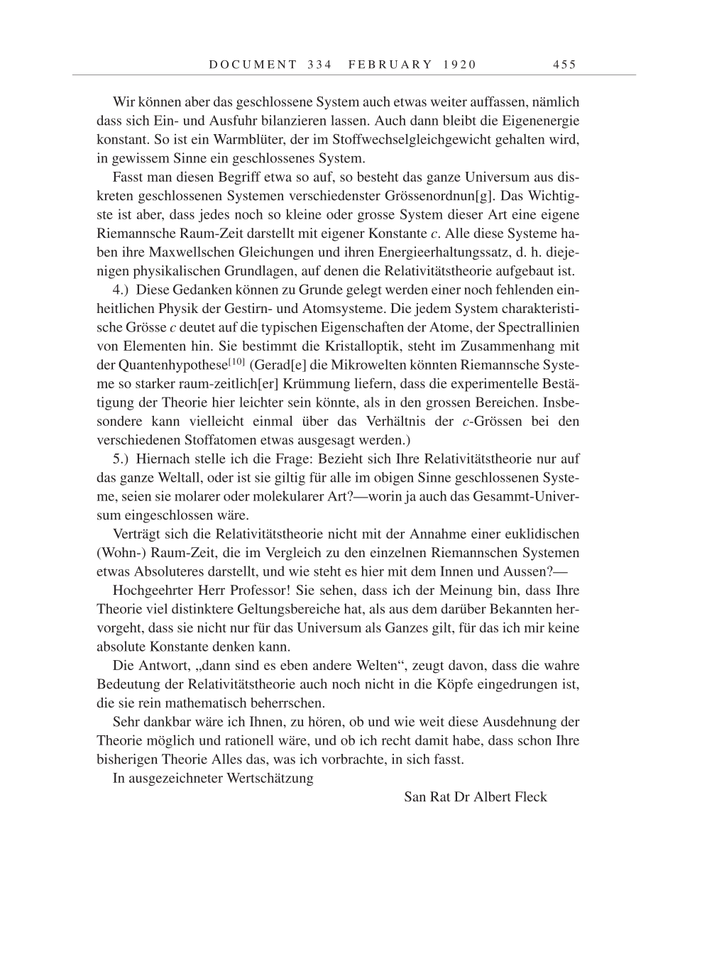 Volume 9: The Berlin Years: Correspondence January 1919-April 1920 page 455