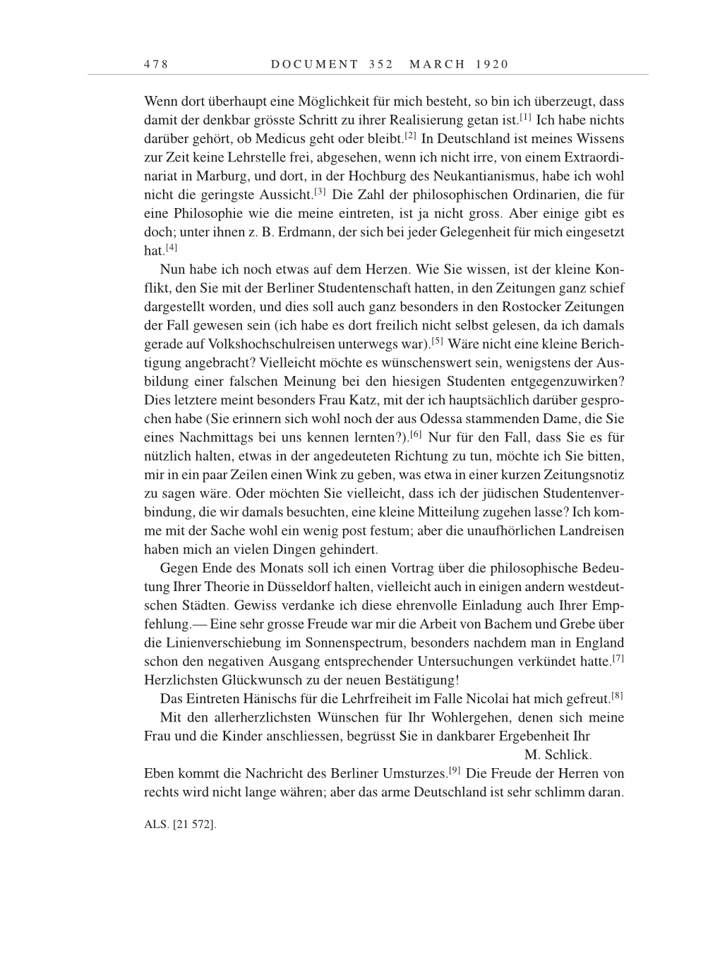 Volume 9: The Berlin Years: Correspondence January 1919-April 1920 page 478