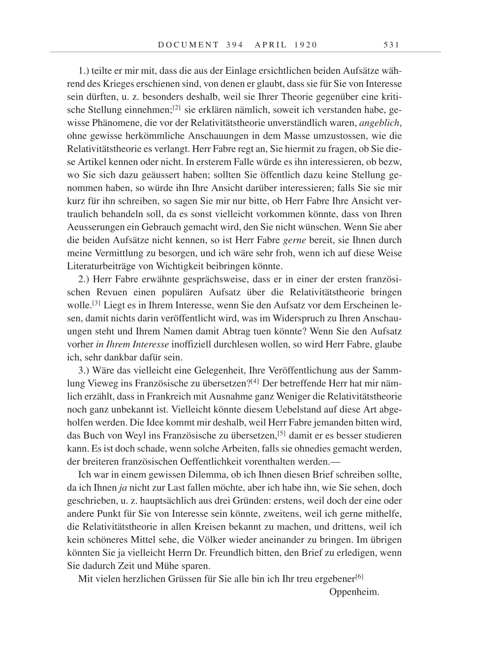 Volume 9: The Berlin Years: Correspondence January 1919-April 1920 page 531