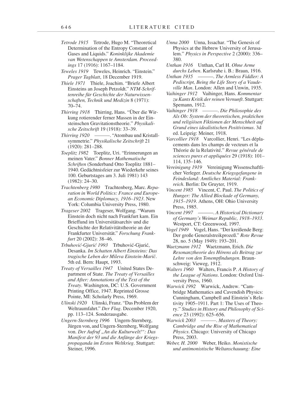 Volume 9: The Berlin Years: Correspondence January 1919-April 1920 page 646