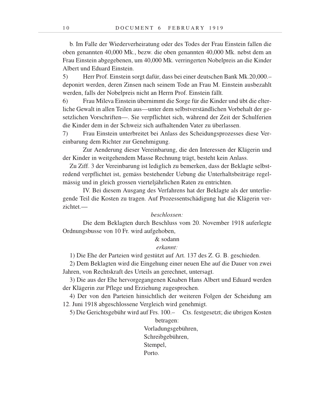 Volume 9: The Berlin Years: Correspondence January 1919-April 1920 page 10