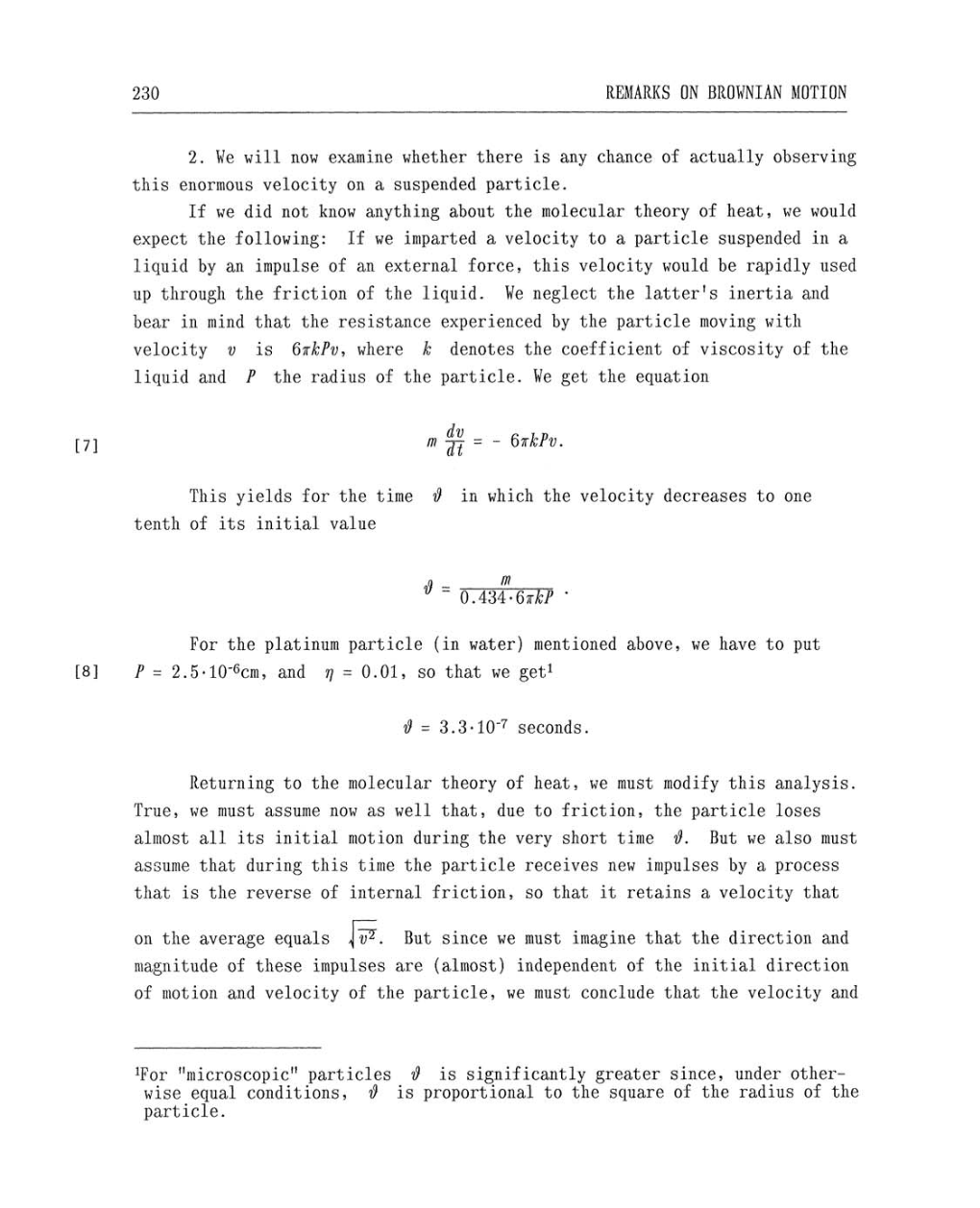 Volume 2: The Swiss Years: Writings, 1900-1909 (English translation supplement) page 230