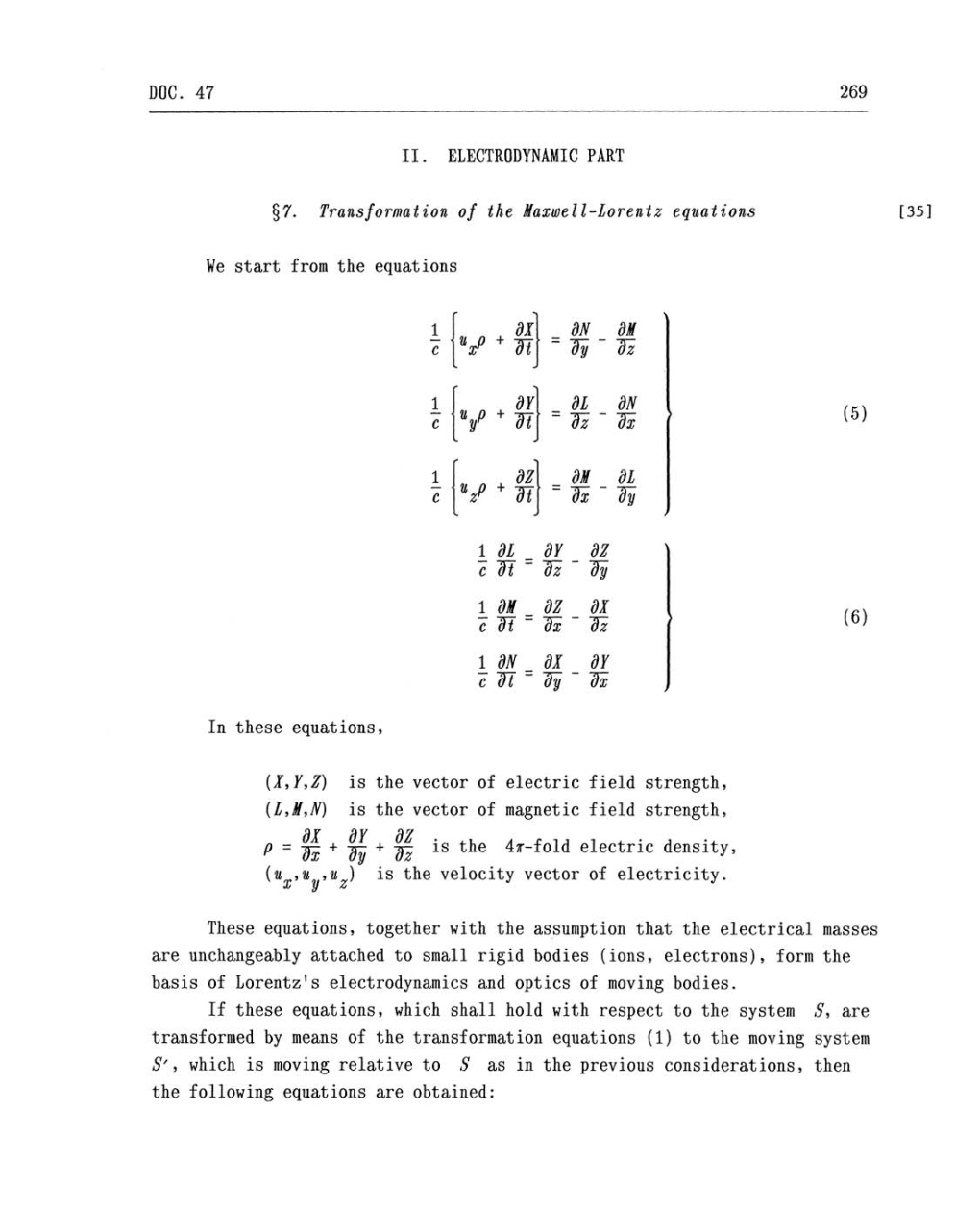 Volume 2: The Swiss Years: Writings, 1900-1909 (English translation supplement) page 269