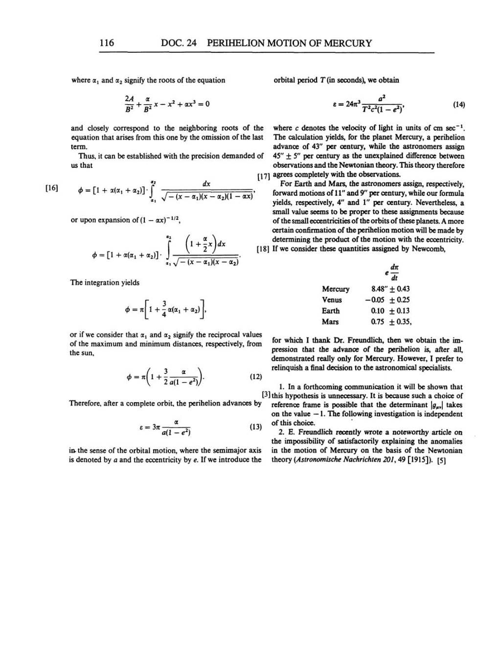 Volume 6: The Berlin Years: Writings, 1914-1917 (English translation supplement) page 116