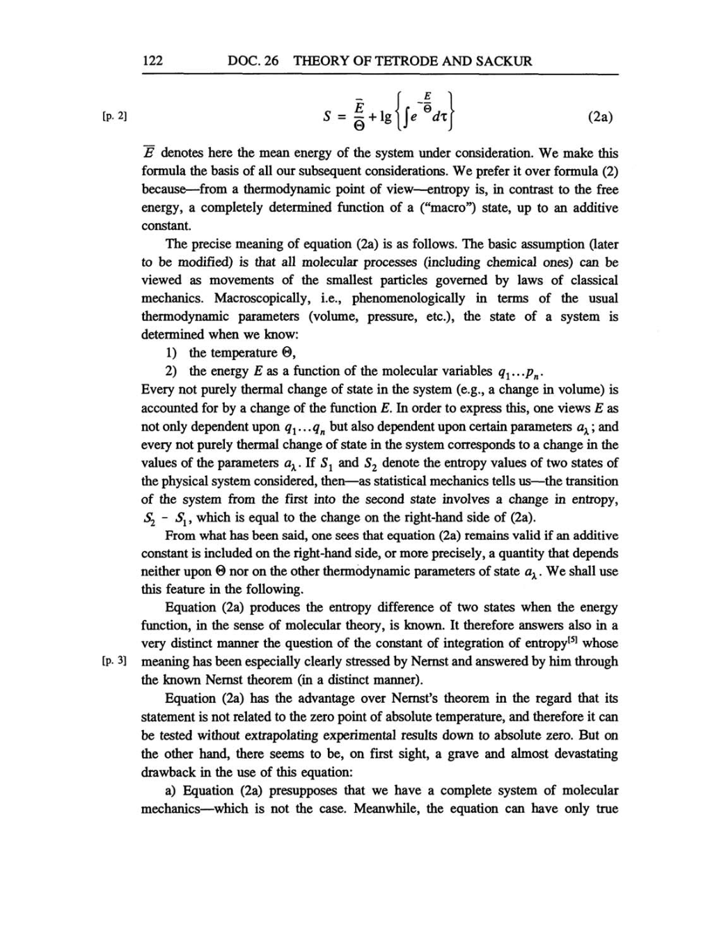 Volume 6: The Berlin Years: Writings, 1914-1917 (English translation supplement) page 122