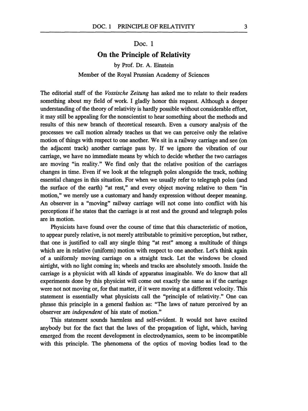 Volume 6: The Berlin Years: Writings, 1914-1917 (English translation supplement) page 3