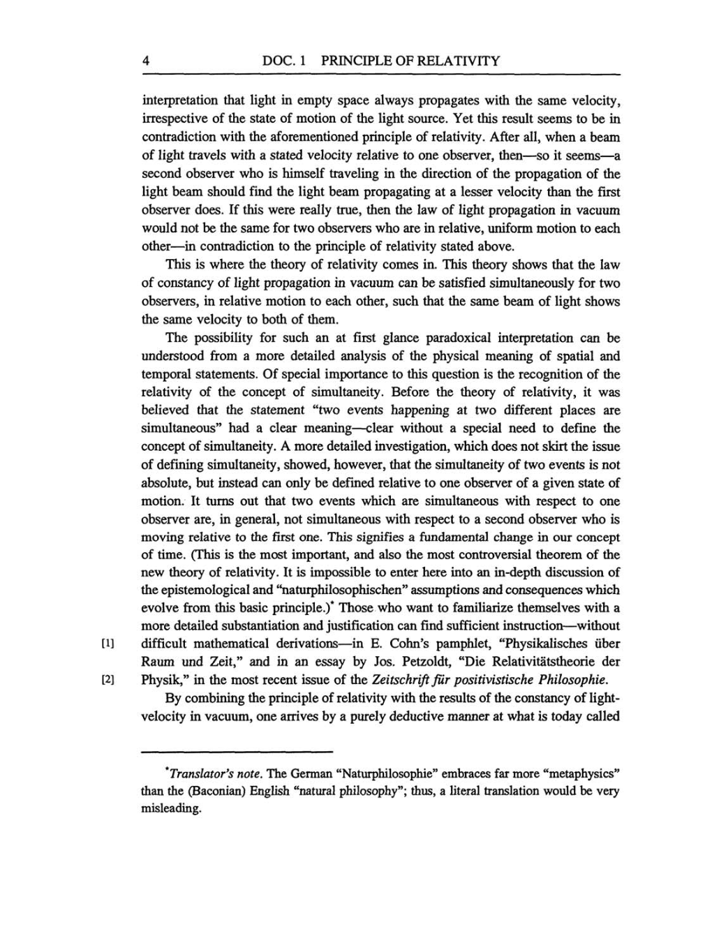 Volume 6: The Berlin Years: Writings, 1914-1917 (English translation supplement) page 4