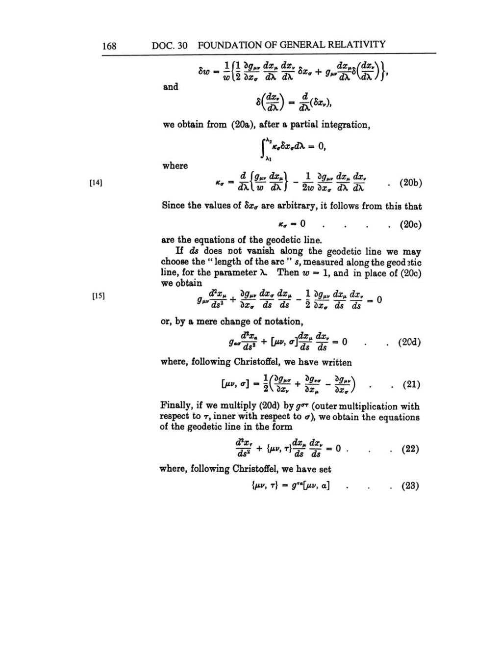 Volume 6: The Berlin Years: Writings, 1914-1917 (English translation supplement) page 168