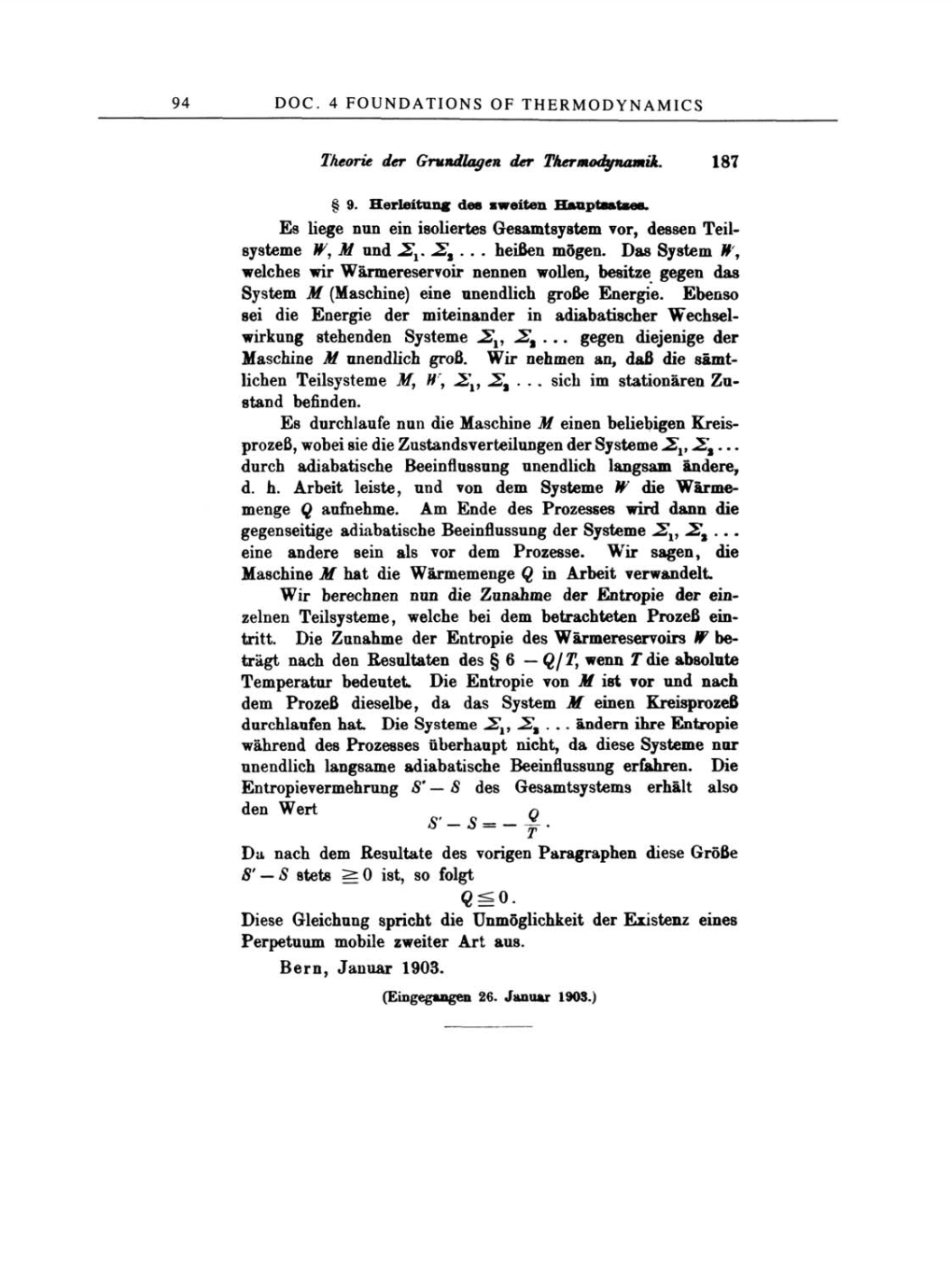 Volume 2: The Swiss Years: Writings, 1900-1909 page 94