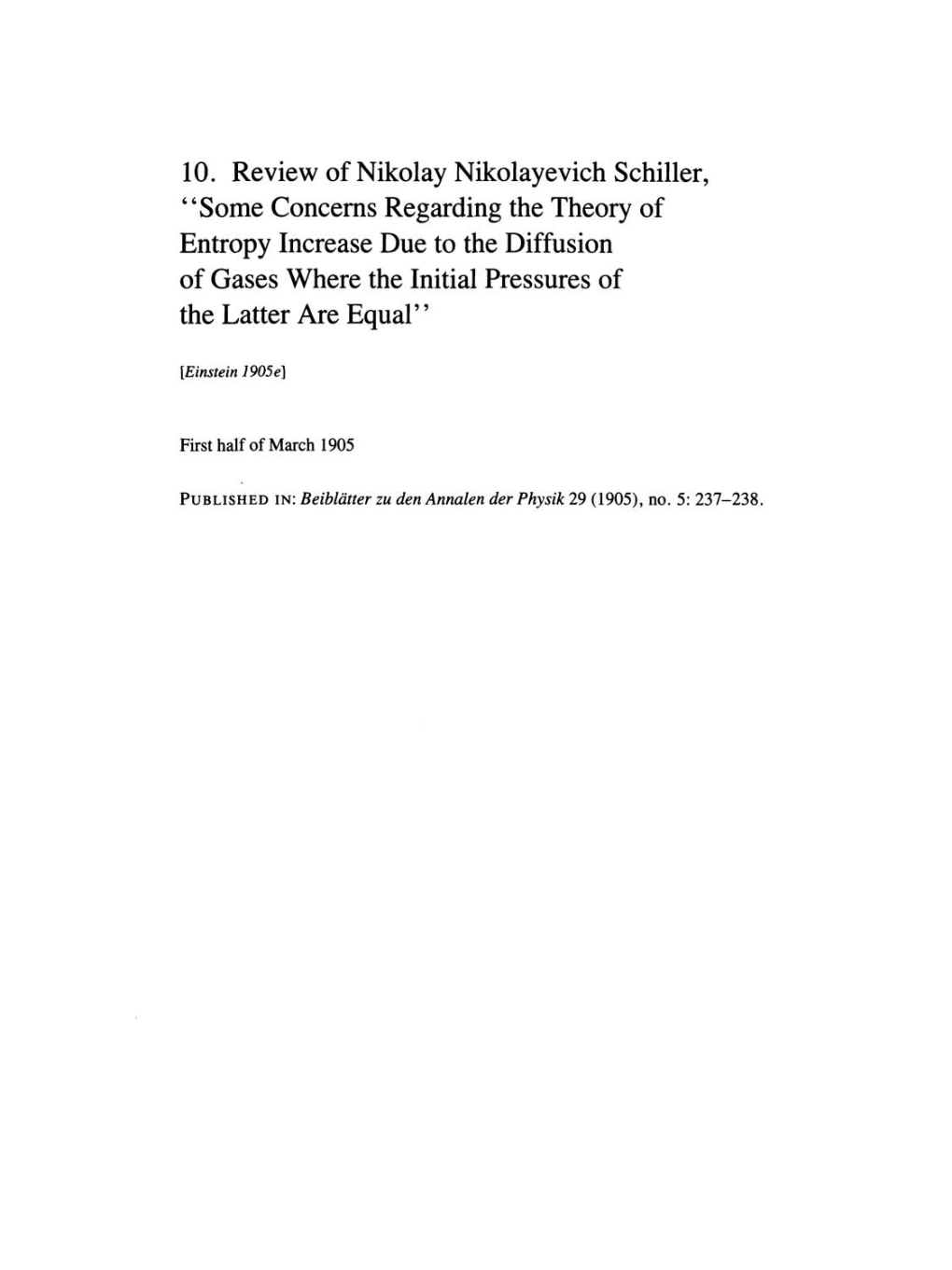 Volume 2: The Swiss Years: Writings, 1900-1909 page 122