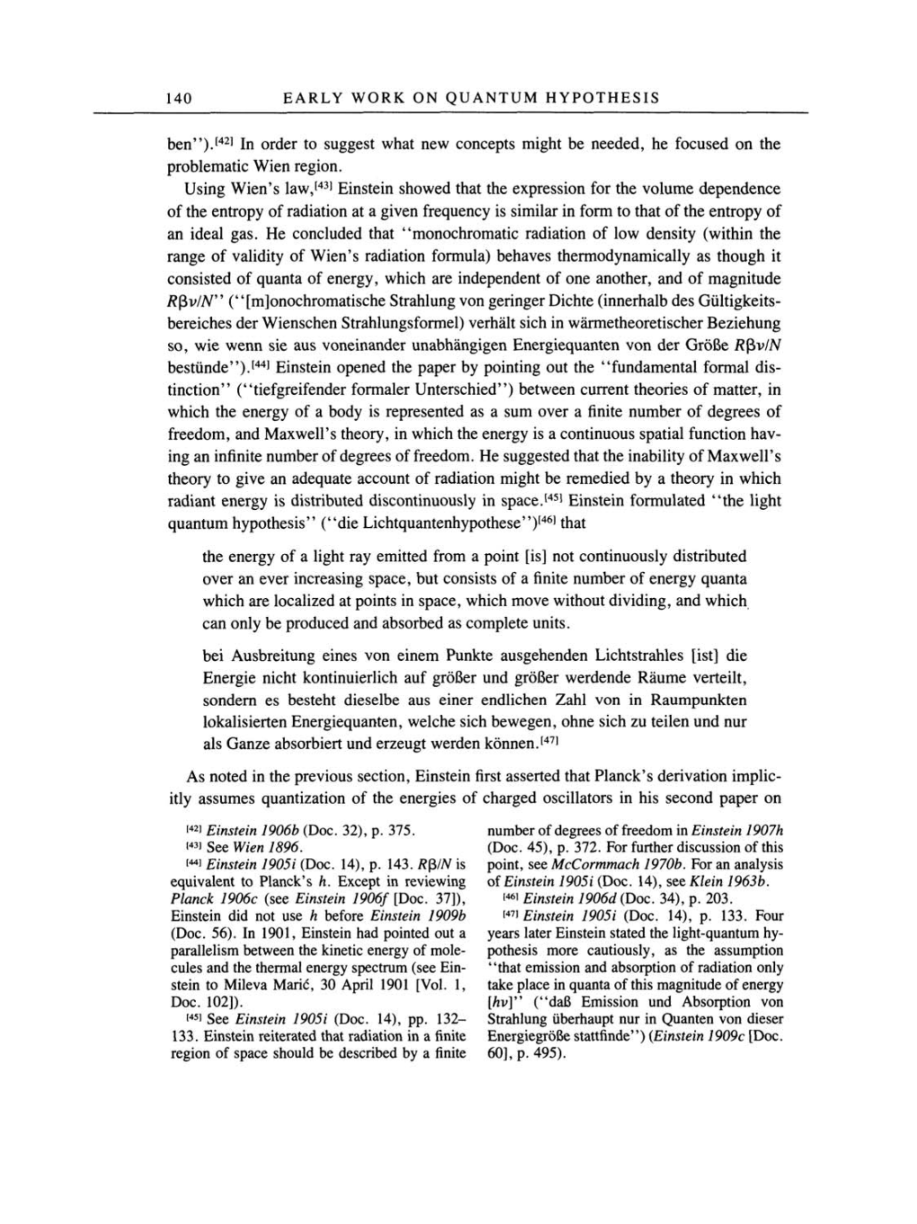 Volume 2: The Swiss Years: Writings, 1900-1909 page 140