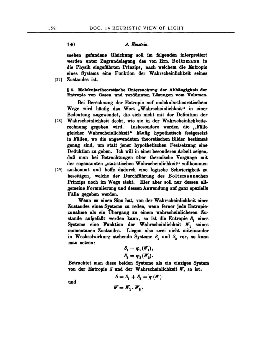 Volume 2: The Swiss Years: Writings, 1900-1909 page 158