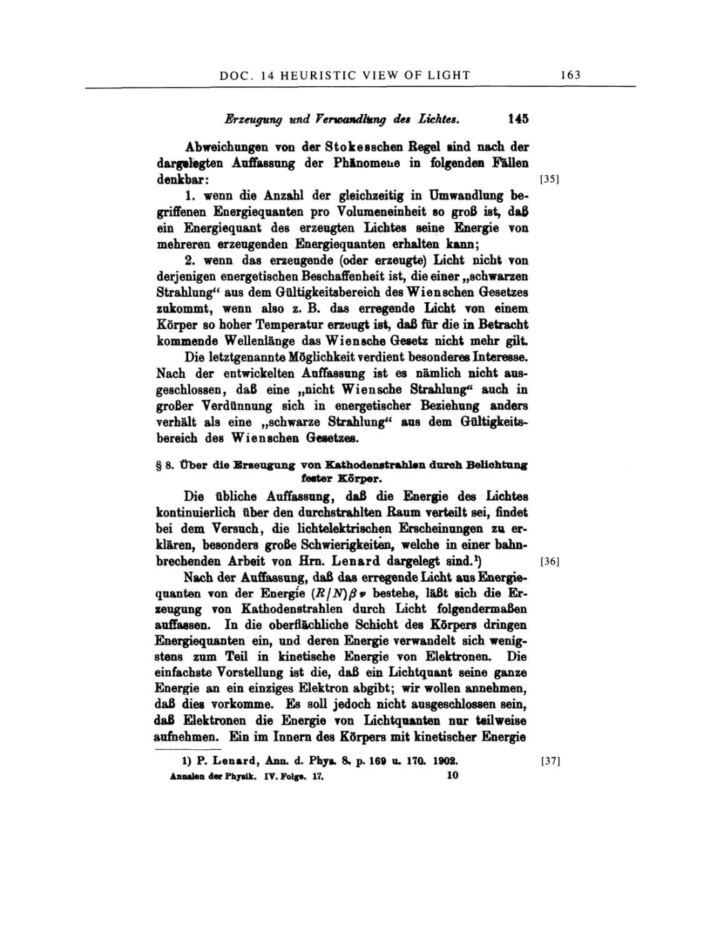 Volume 2: The Swiss Years: Writings, 1900-1909 page 163