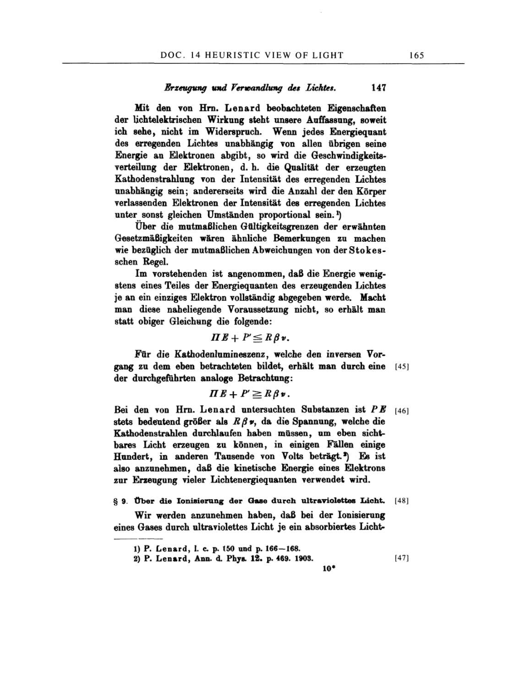 Volume 2: The Swiss Years: Writings, 1900-1909 page 165