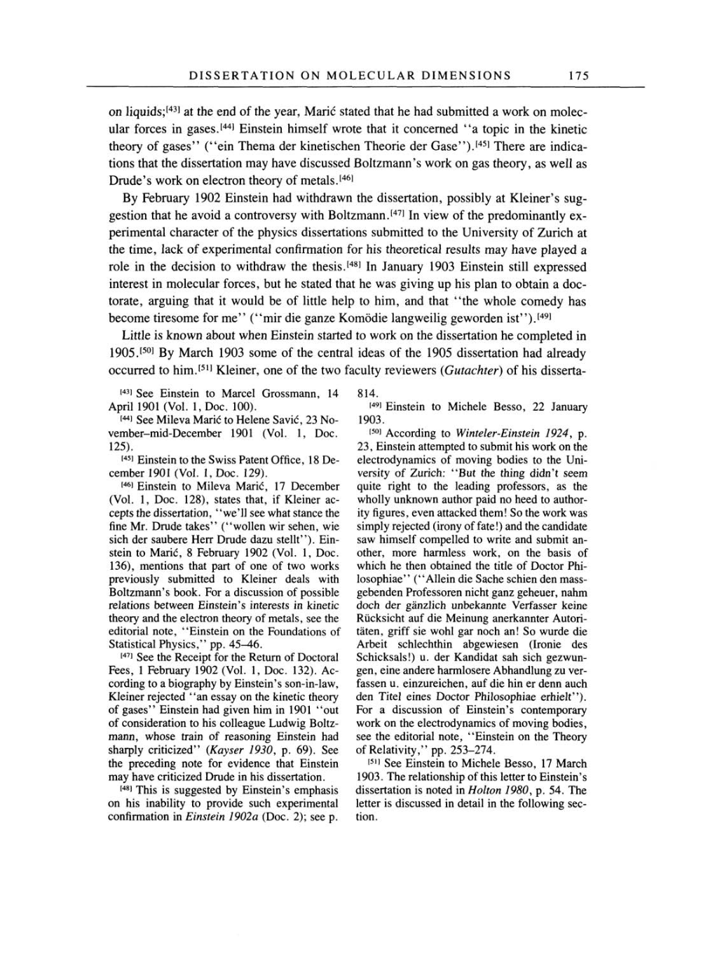 Volume 2: The Swiss Years: Writings, 1900-1909 page 175